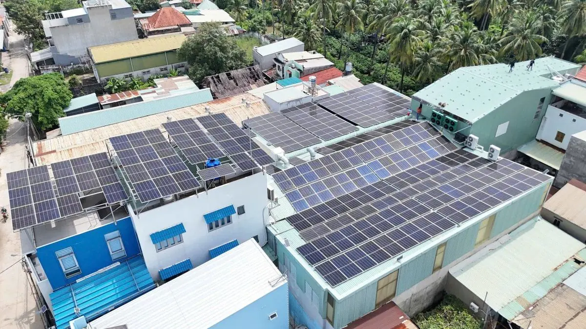 Dự án Hybrid Lâm Vũ 350 kWp