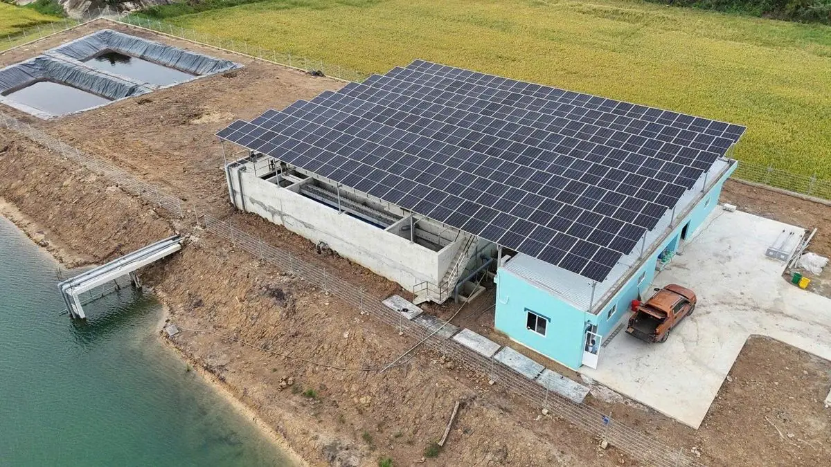 DỰ ÁN NHÀ MÁY NƯỚC - 150 KWP