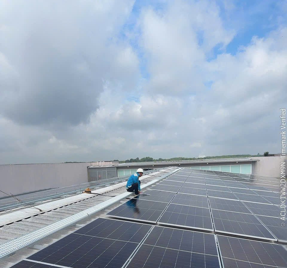 Điện mặt trời Nhà xưởng Goodbox 345 kWp – Bình Dương cũ (TP.HCM)