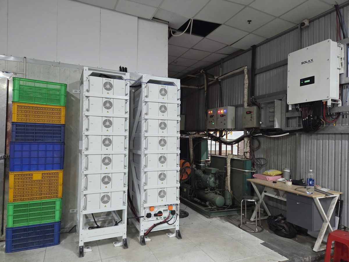 Dự án Lâm Vũ: điện mặt trời 350 kWp kèm pin lưu trữ 200 kWh