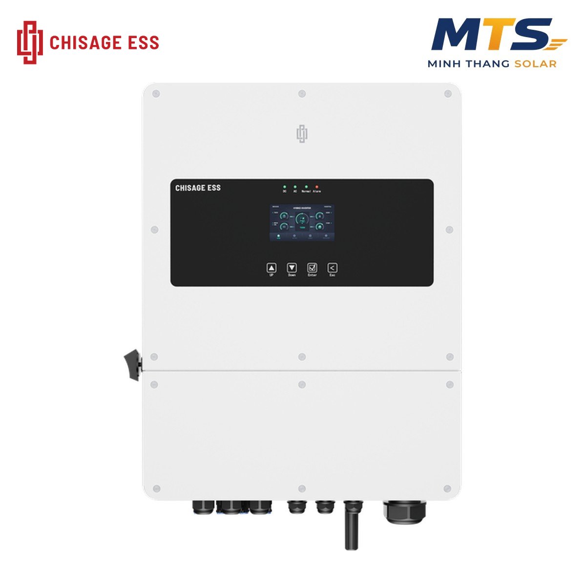 Biến Tần Inverter Hybrid Chisage 10KW 1 Pha JUP-10G1-LE