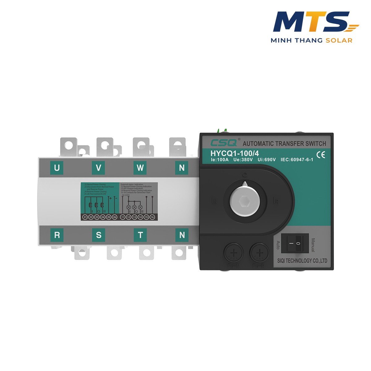Bộ Chuyển Nguồn Tự Động ATS CSQ 200A – 4P