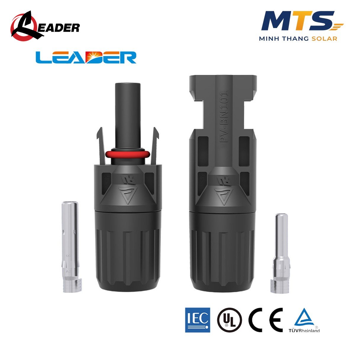 Bộ Đầu Nối Jack MC4 1000V DC Leader Chính Hãng