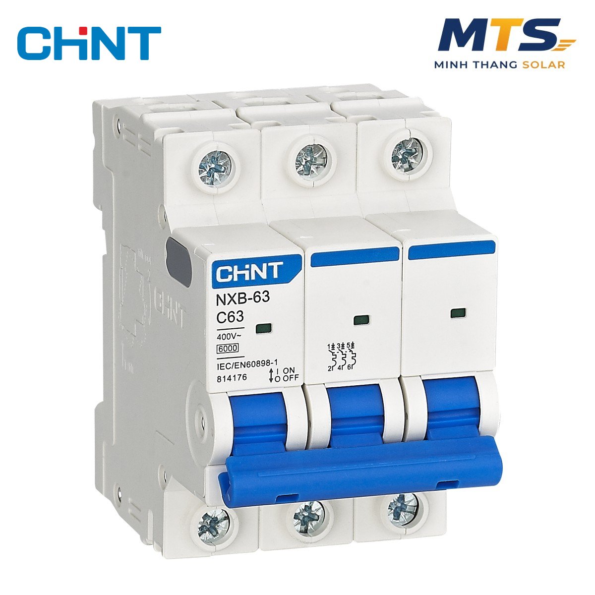 CB Đóng Ngắt AC 3P CHINT 32A – NXB-63