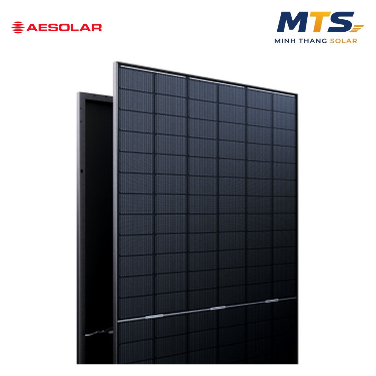 Tấm Pin Năng Lượng Mặt Trời AE Solar 710W 2 Mặt Kính