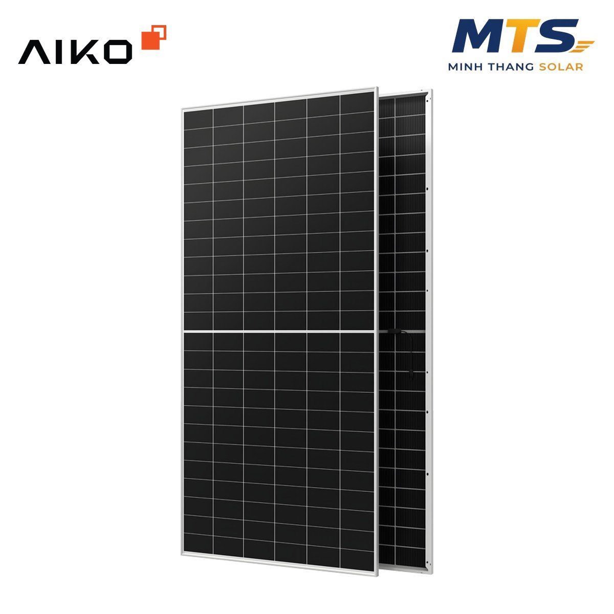 Tấm Pin Năng Lượng Mặt Trời AIKO 640W 2 Mặt Kính