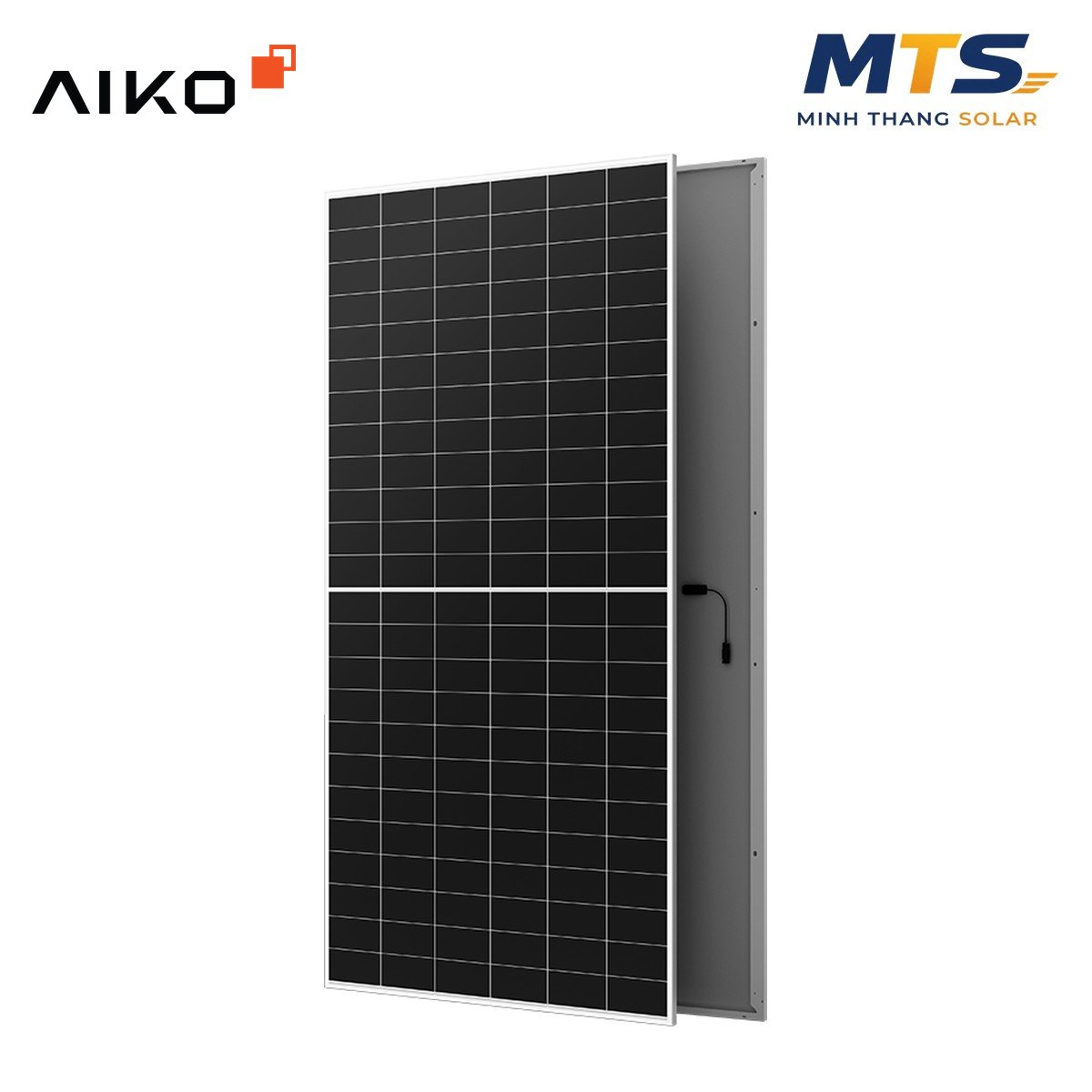 Tấm Pin Năng Lượng Mặt Trời AIKO 670W 1 Mặt Kính