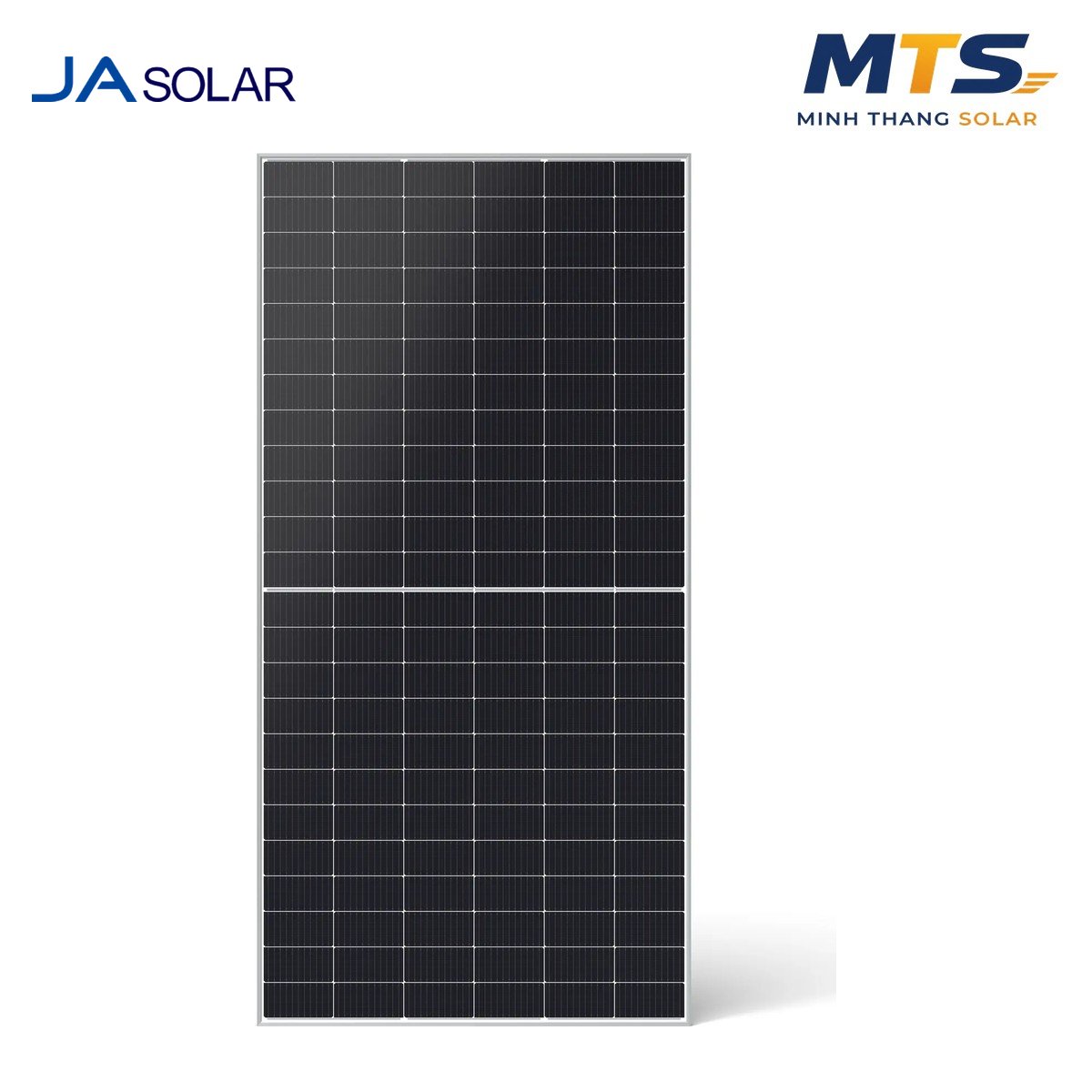 Tấm Pin Năng Lượng Mặt Trời JA Solar 550W 1 Mặt Kính