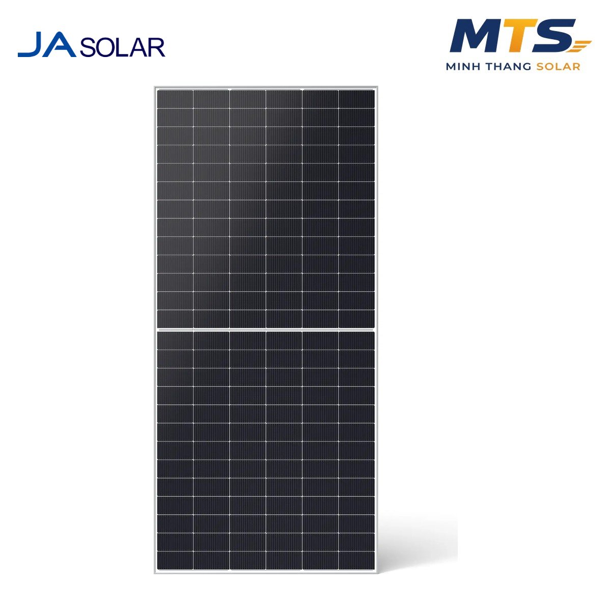 Tấm Pin Năng Lượng Mặt Trời JA Solar 645W 2 Mặt Kính