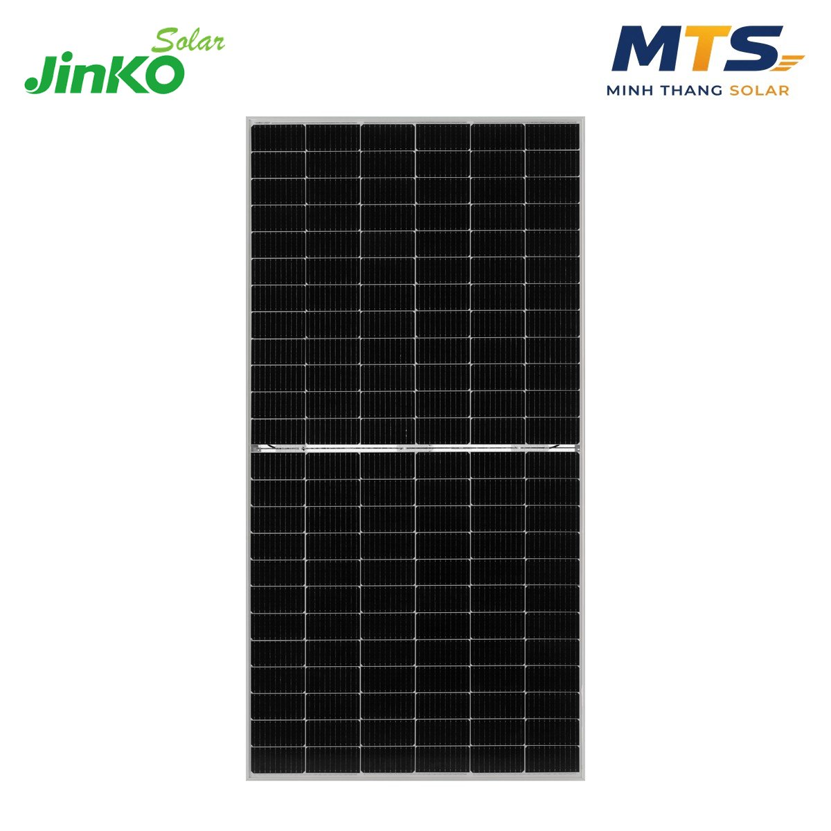 Tấm Pin Năng Lượng Mặt Trời Jinko Solar 545W 2 Mặt Kính