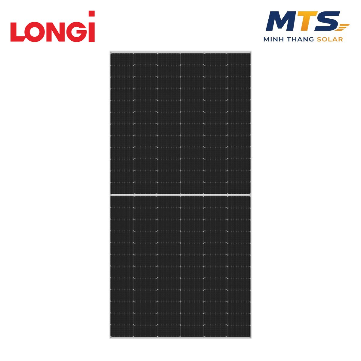 Tấm Pin Năng Lượng Mặt Trời Longi Solar 540W 2 Mặt Kính