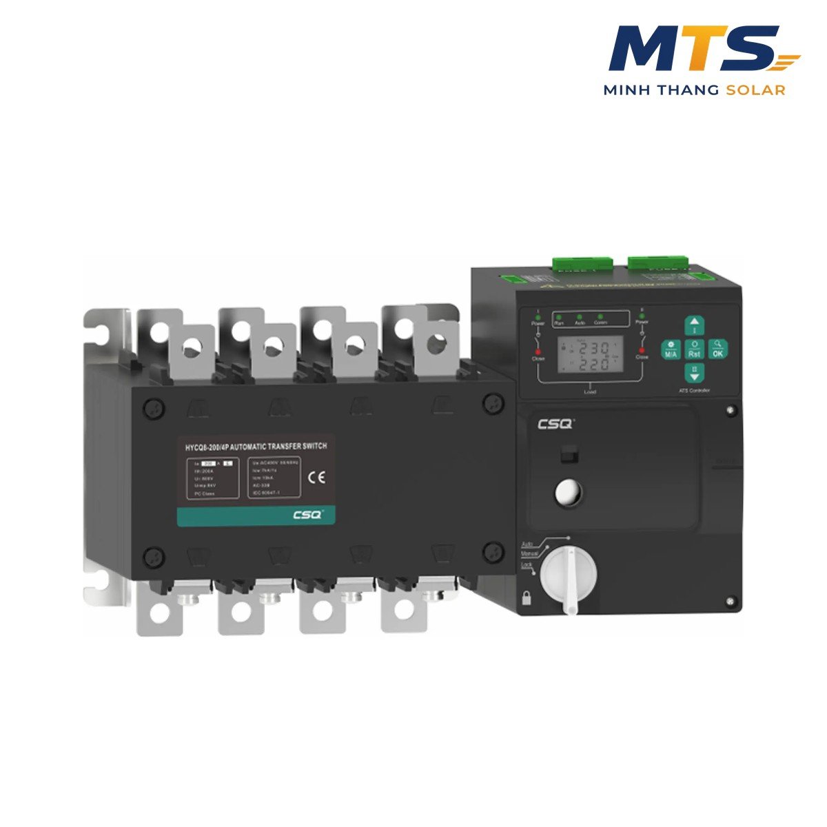 Thiết Bị Đảo Nguồn Tự Động ATS CSQ 200A – 4P (HYCQ8)