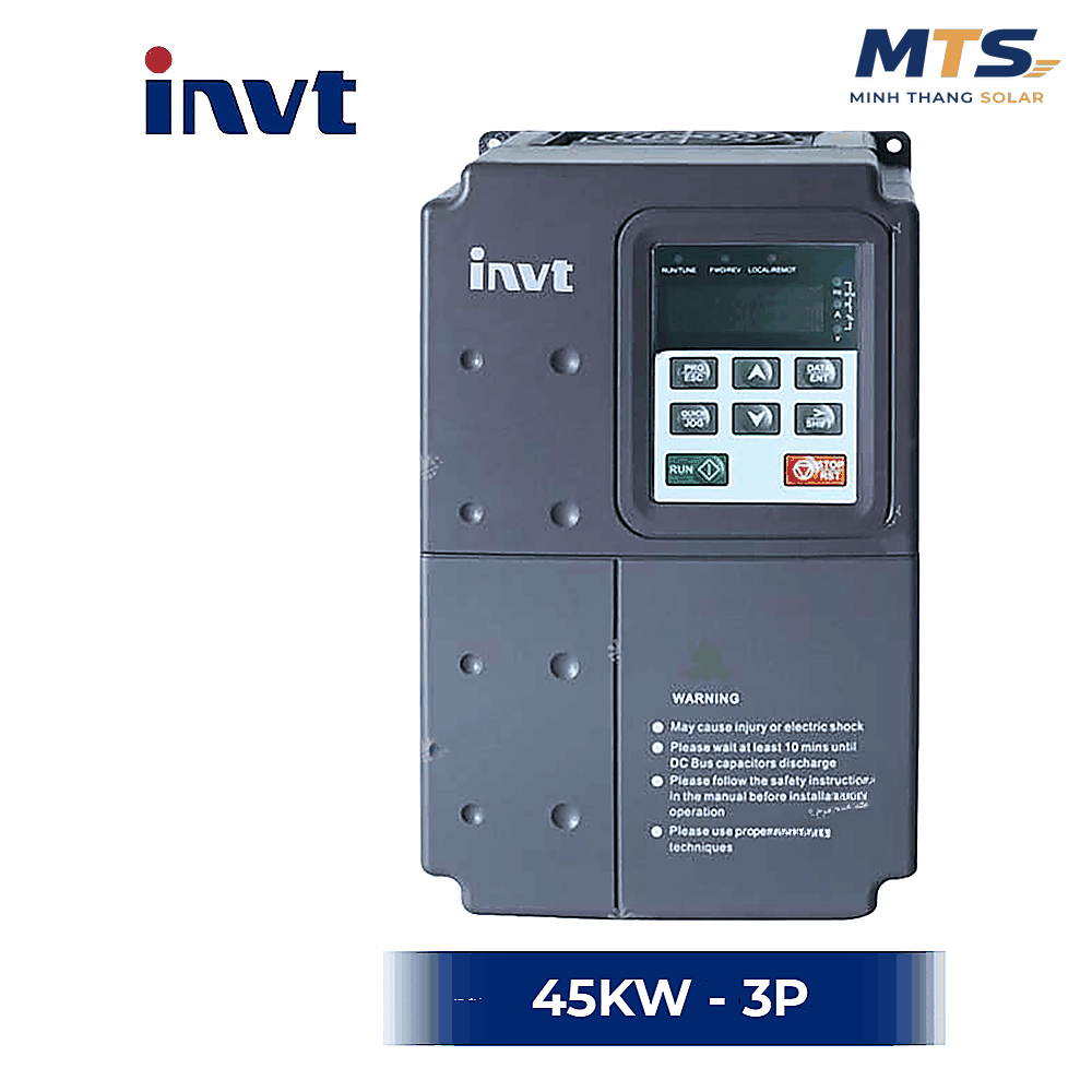 Biến Tần Bơm Năng Lượng Mặt Trời 45KW INVT CHF100A