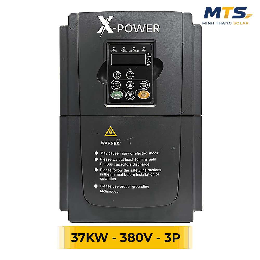 Biến Tần Bơm Nước Năng Lượng Mặt Trời 37kW 380V 3 Pha XPOWER
