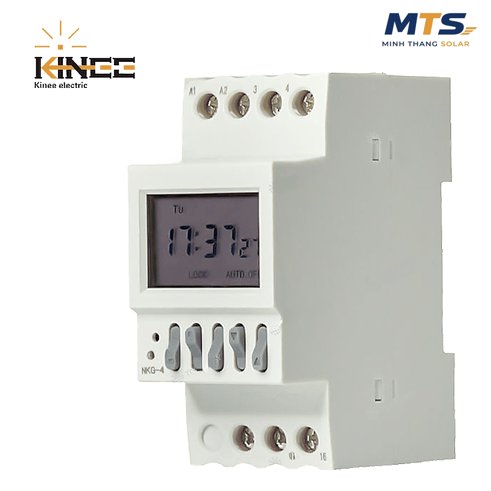 Bộ Hẹn Giờ DIN Rail Thông Minh KINEE 16A – 220VAC