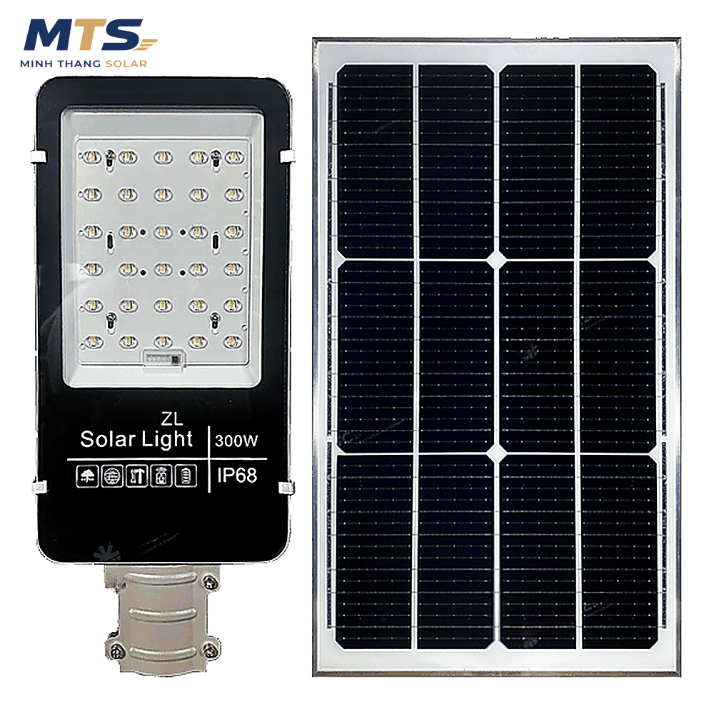 Đèn Bản Chải Mắt Ngọc Năng Lượng Mặt Trời 300W