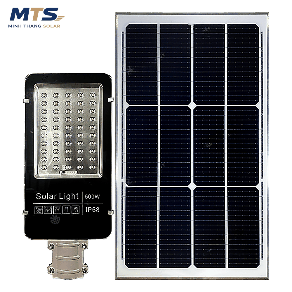 Đèn Bản Chải Mắt Ngọc Năng Lượng Mặt Trời 500W