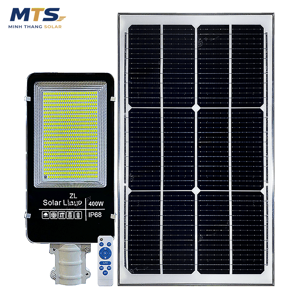 Đèn Bàn Chải Năng Lượng Mặt Trời 400W