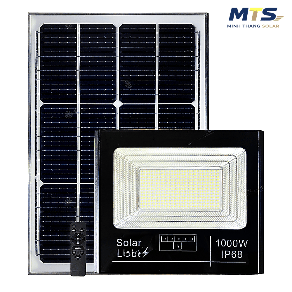 Đèn Pha Năng Lượng Mặt Trời 1000W Solar Light