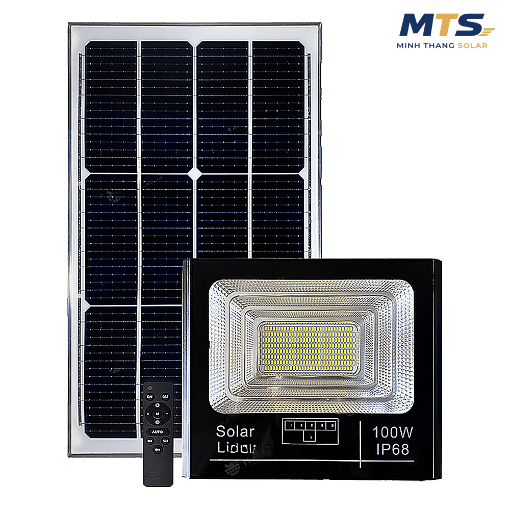 Đèn Pha Năng Lượng Mặt Trời 100W Solar Light