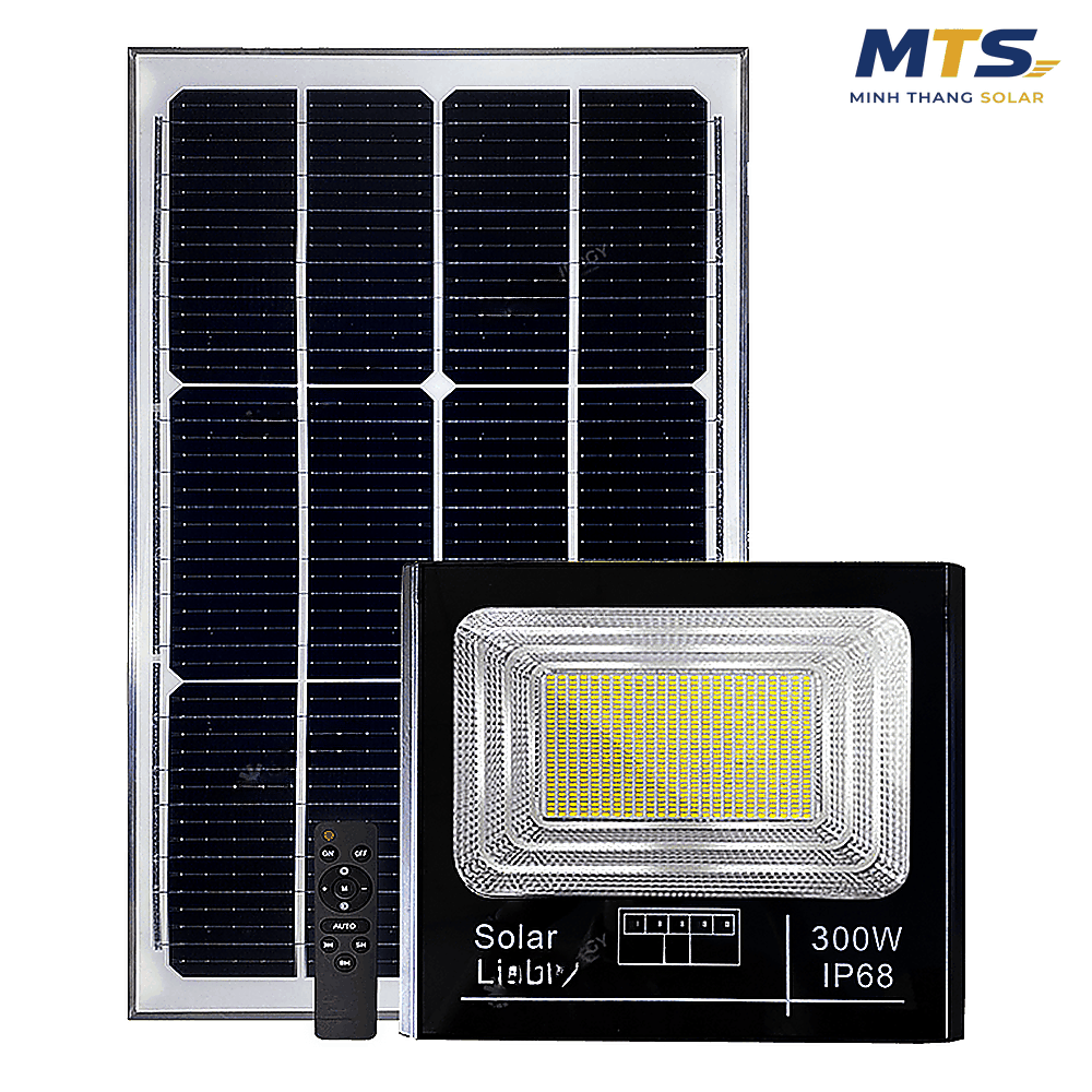 Đèn Pha Năng Lượng Mặt Trời 300W Solar Light