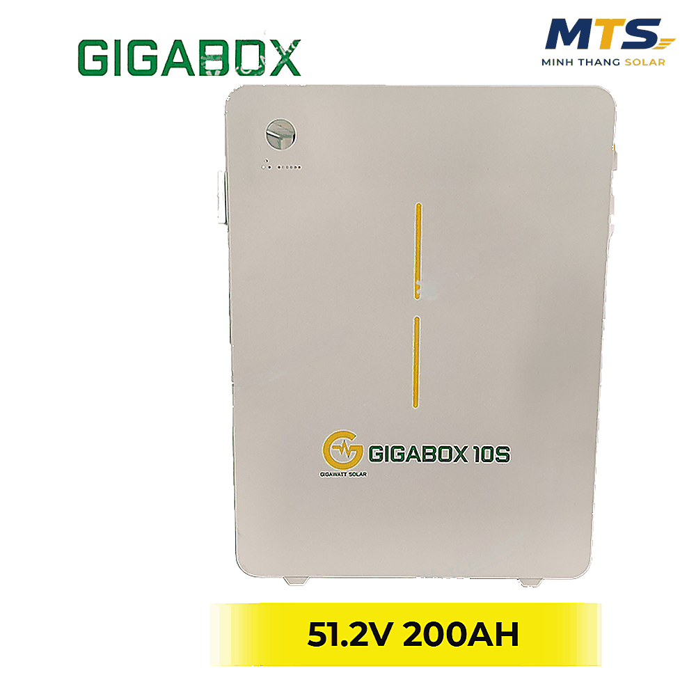 Pin Lưu Trữ Battery Gigabox 10kWh 200Ah 51.2V Model 10S