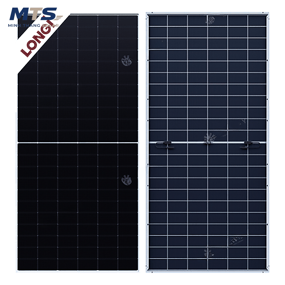 Tấm Pin Năng Lượng Mặt Trời LONGi Hi-MO 7 610W 2 Mặt Kính (LR7-72HGD-610M)