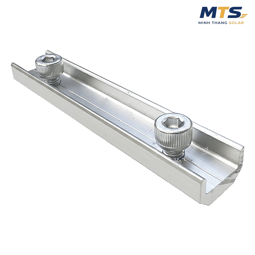 Thanh Nối Rail Nhôm Dài 12cm Nhập Khẩu