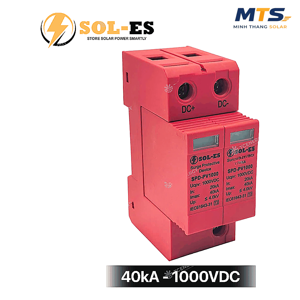 Thiết Bị Chống Sét Lan Truyền DC 1000V SOL-ES