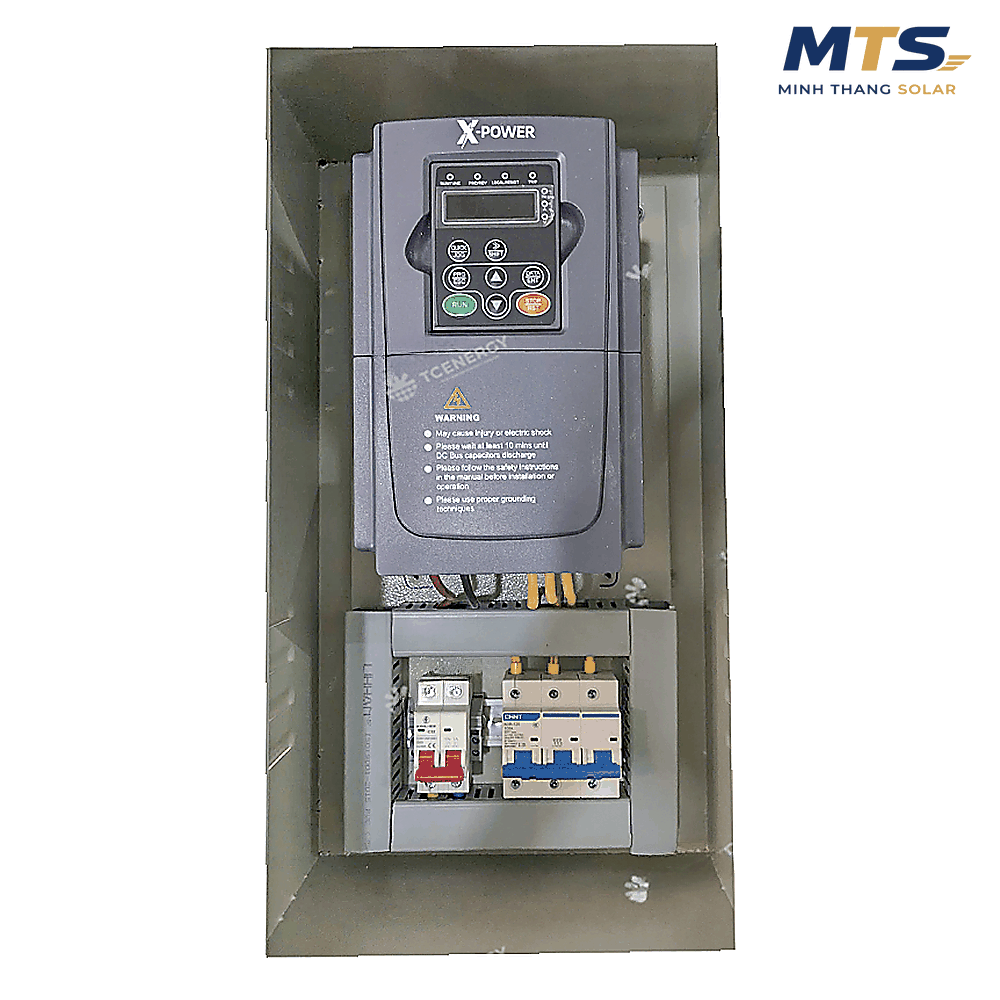 Tủ Điện Biến Tần Bơm 5.5 kW Đấu Sẵn