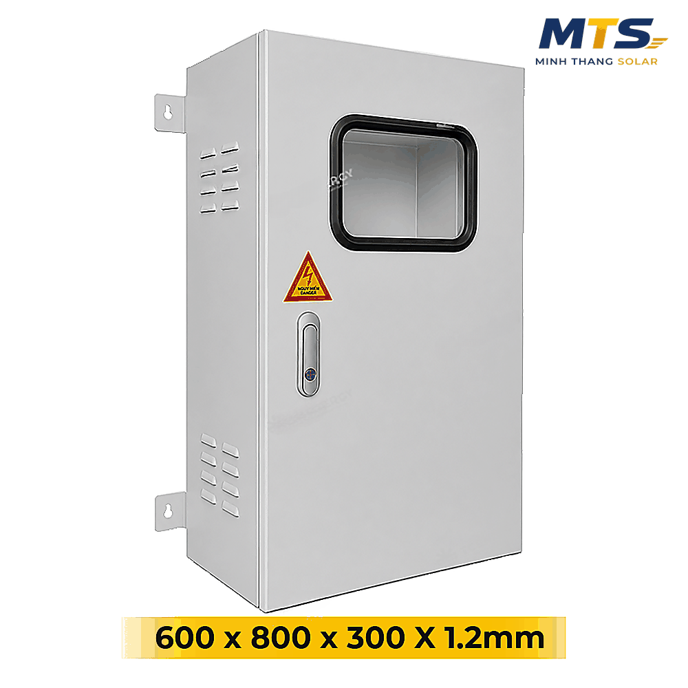 Vỏ Tủ Biến Tần Bơm 600mm x 800mm x 300mm Dày 1.2mm