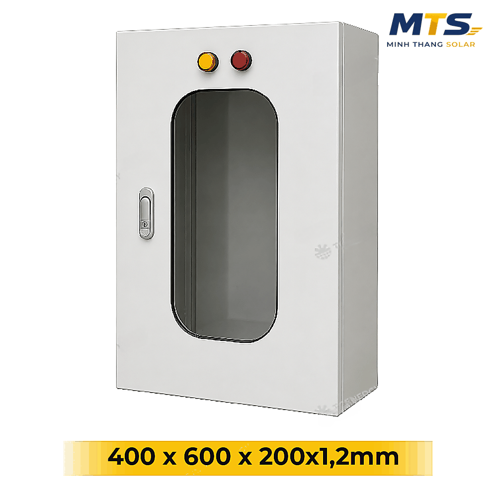 Vỏ Tủ Điện Mặt Trời 400x600x200 Sơn Tĩnh Điện